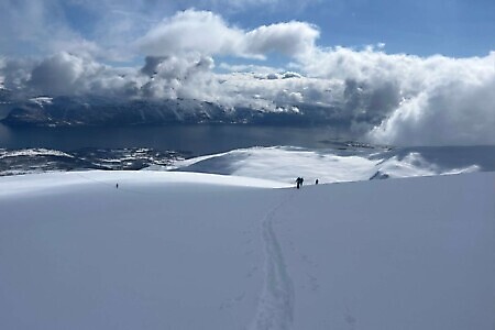 Scialpinismo a Tromso