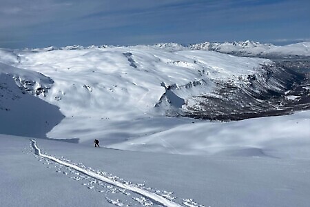 Scialpinismo a Tromso