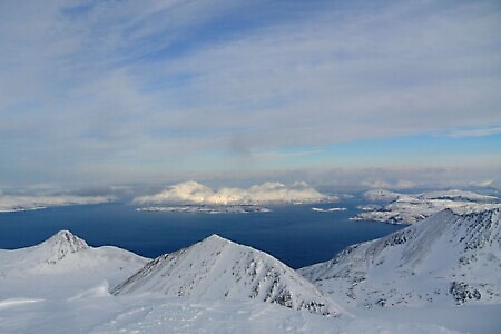 Scialpinismo alle Alpi di Lyngen Nord