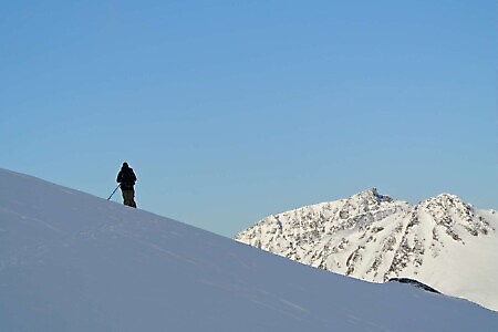 Scialpinismo primaverile a Bergsfjord