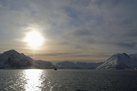 Scialpinismo primaverile a Bergsfjord