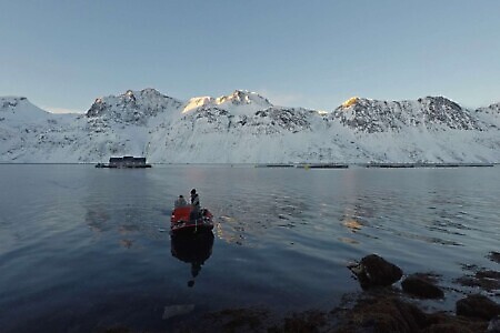 Scialpinismo primaverile a Bergsfjord