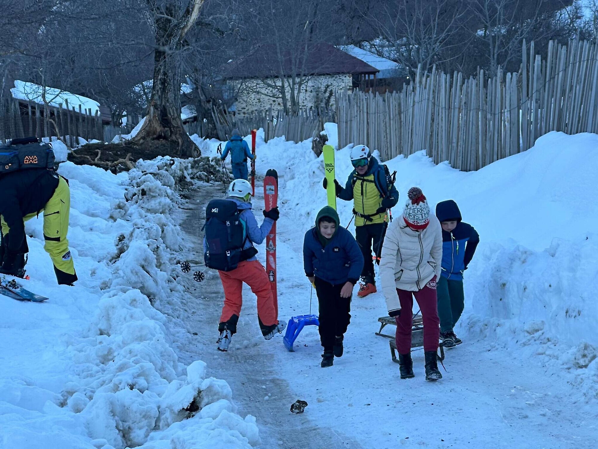 Scialpinismo sulle nevi dello Svaneti