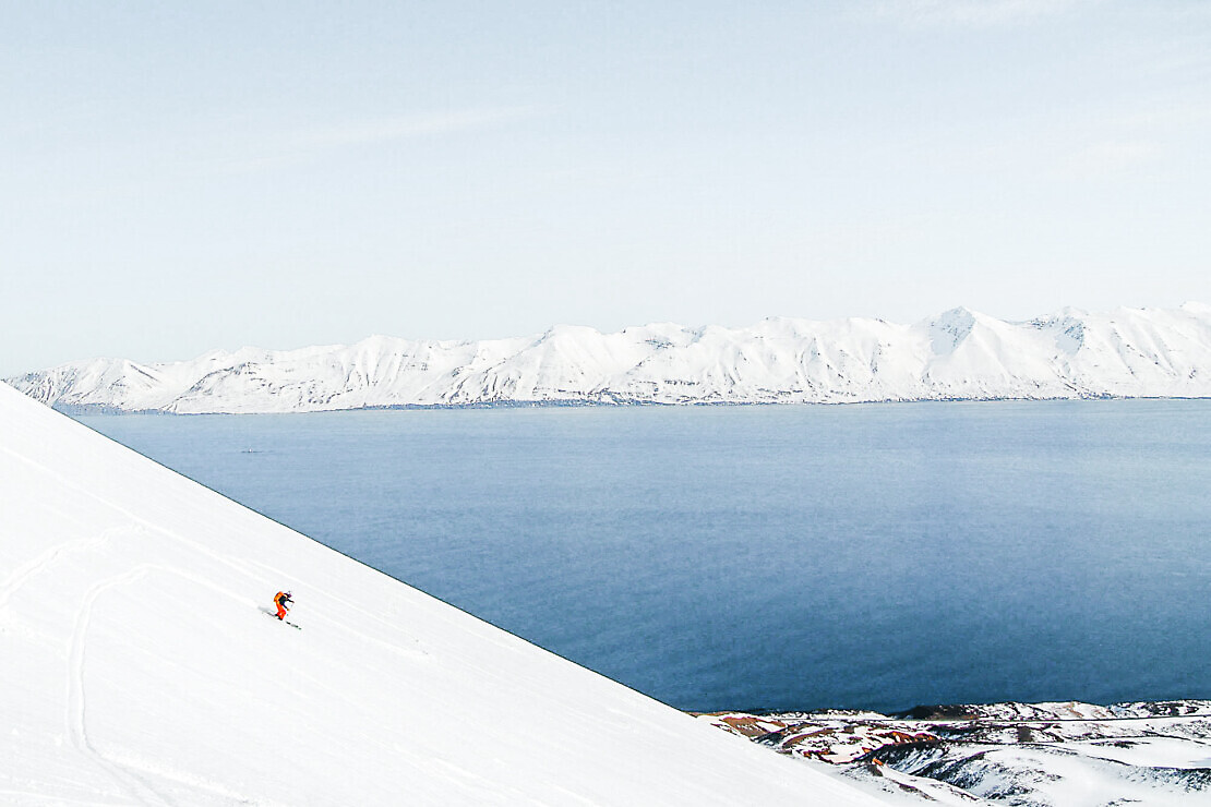 Scialpinismo in Islanda: penisola