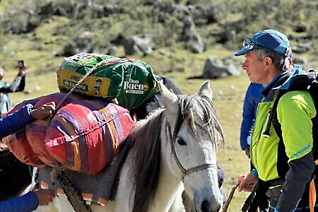 TREKKING nella CORDILLERA HUAYHUASH – PERU’