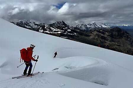 Nevado Copa (6188 m) – Spedizione scialpinistica nella Cordillera Blanca (Perù)