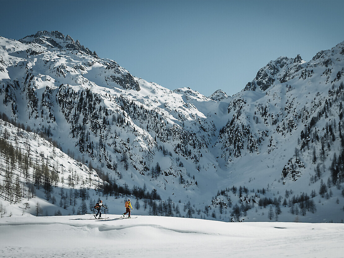Scialpinismo al Valasco, la perla della Valle Gesso