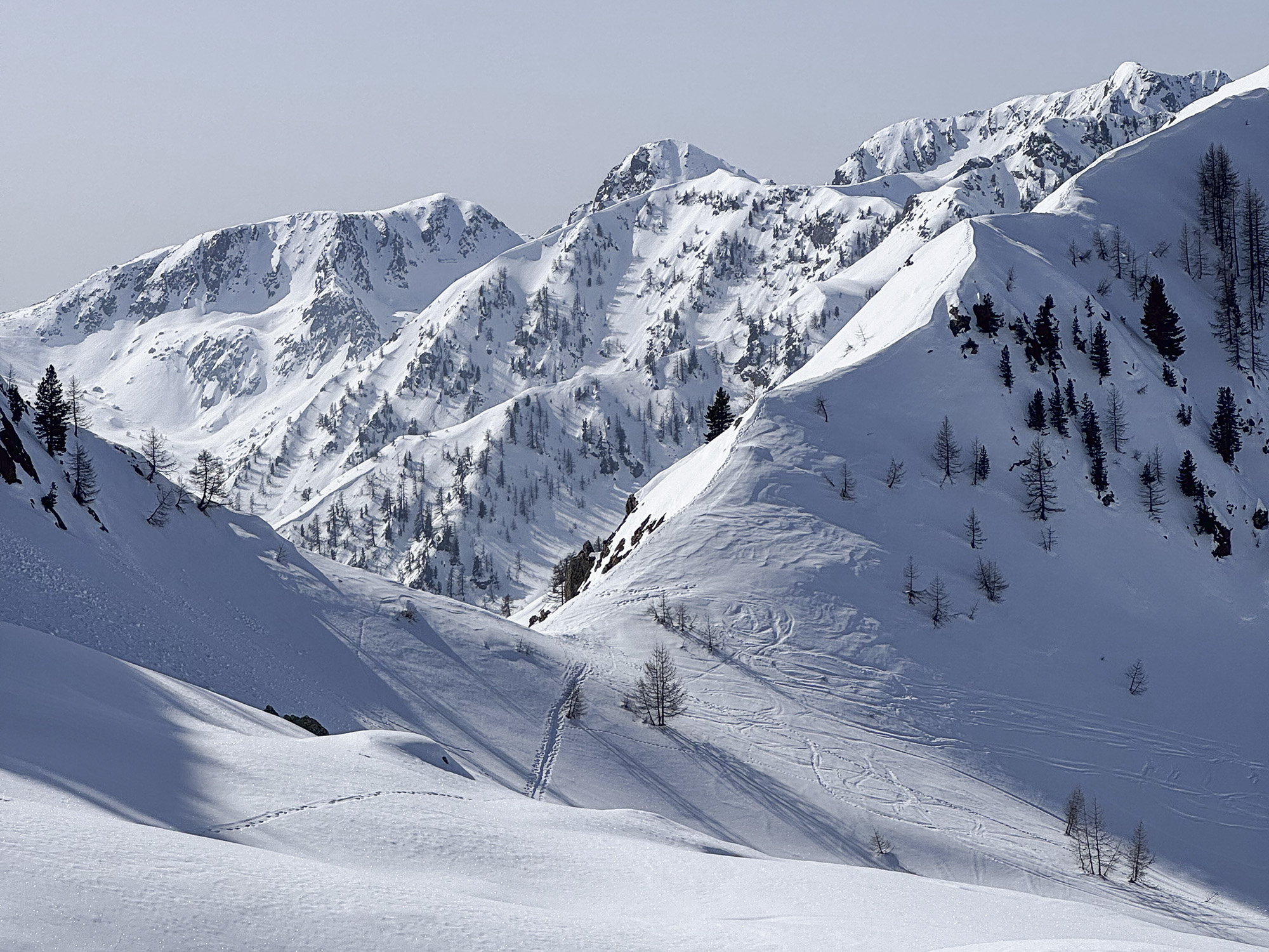 Cinque giorni alla scoperta dei pendii innevati della Valle Stura di Demonte