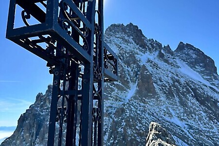 Visolotto Cresta Sud Est e traversata delle tre Punte